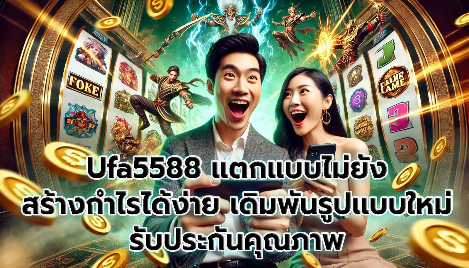 Ufa5588 แตกแบบไม่ยั้ง สร้างกำไรได้ง่าย เดิมพันรูปแบบใหม่ รับประกันคุณภาพ-1
